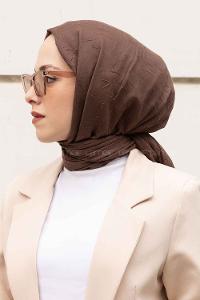 Lamelif Bambu Şal Kahve Çekirdeği