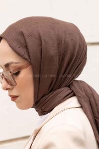 Lamelif Bambu Şal Kahve Çekirdeği