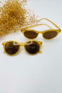 Lamelif Ayris -Bal Çerçeve Kahve Cam- Güneş Gözlüğü