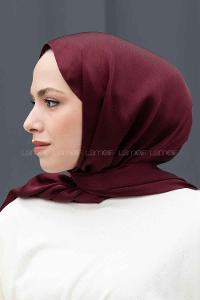Lamelif Janjan Şal Koyu Bordo