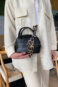 Black With Suspenders Skin Hand Bag Bag