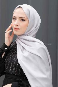 Lamelif Janjan Şal Gümüş