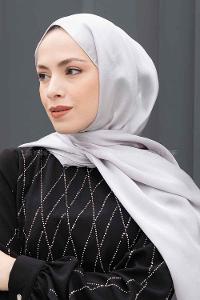 Lamelif Janjan Şal Gümüş
