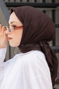 Lamelif Bambu Eşarp Bitter Kahve