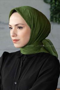 Lamelif Bambu Eşarp Orman Yeşili