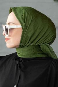 Lamelif Bambu Eşarp Orman Yeşili