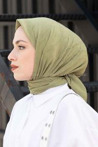 Lamelif Bambu Eşarp Açık Yeşil