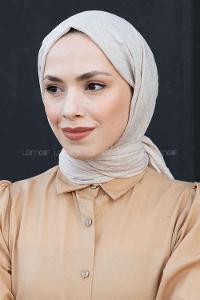 Lamelif Bambu Şal Açık Taş
