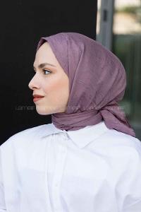 Lamelif Bambu Şal Erguvan