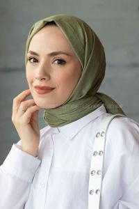 Lamelif Bambu Şal Mint Yeşili