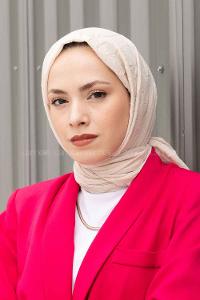 Lamelif Bambu Şal Açık Bej