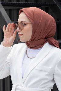 Lamelif Keten Eşarp Tarçın