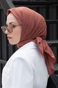 Lamelif Keten Eşarp Tarçın