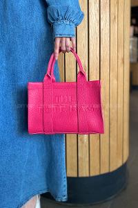 Lamelif Kolon Askılı Tote Bag Kadın El Ve Omuz Çantası Fuşya