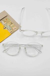 Lamelif Ayris -Şeffaf Çerçeve Şeffaf Cam- Güneş Gözlüğü