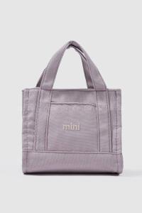 Lamelif Kanvas Mini Kadın Çanta Gri