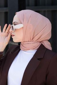 Lamelif Mio Caz Şal Pudra