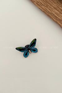 Lamelif Kelebek Demir Broş