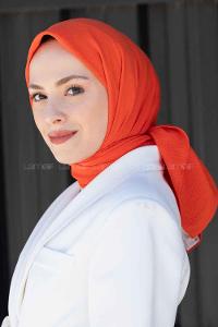 Lamelif Mio Caz Eşarp Oranj