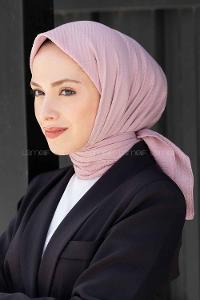 Lamelif Mio Caz Eşarp Açık Pudra