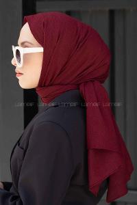 Lamelif Mio Caz Şal Bordo