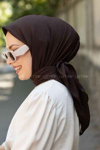 Lamelif Krinkıl Eşarp Acı Kahve