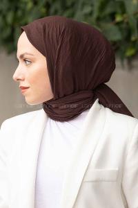 Lamelif Soft Touch Şal Acı Kahve