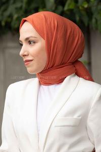 Lamelif Soft Touch Şal Mercan