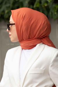 Lamelif Soft Touch Şal Mercan