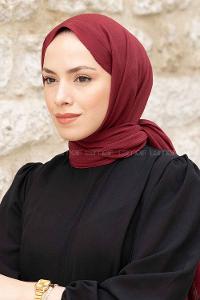 Lamelif Krinkıl Şal Bordo