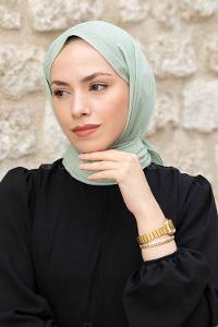 Lamelif Krinkıl Şal Su Yeşili