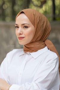 Lamelif Mio Caz Şal Hardal Sarısı