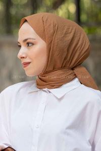 Lamelif Mio Caz Şal Hardal Sarısı