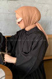 Lamelif Bürümcük Eşarp Camel