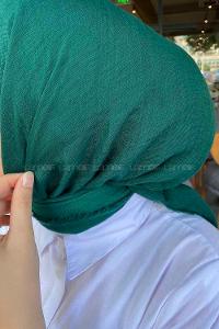 Lamelif Bürümcük Eşarp Yeşil