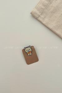 Lamelif Ayıcık Demir Broş