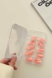 Pink Artificial Nails