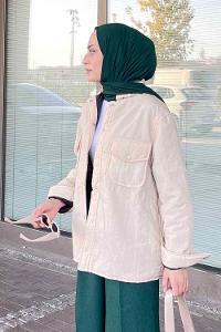 Modalamelif Rogers Mat Görünümlü Çıtçıtlı Mont Taş