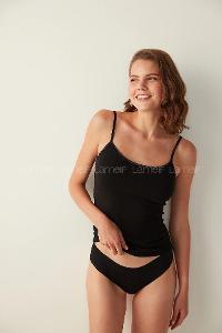 Lamelif Kotton Bayan Klasik İp Askı Atlet