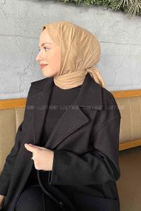 Lamelif Bambu Şal Koyu Bej