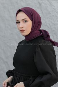 Lamelif Mio Caz Eşarp Mürdüm