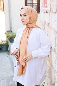 Lamelif G Desen Jakar Serisi Şal Camel