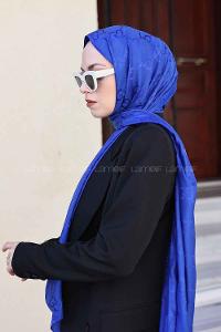 Saxe Cotton Fabric Viscose Fabric Printed Shawl