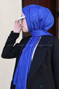 Saxe Cotton Fabric Viscose Fabric Printed Shawl