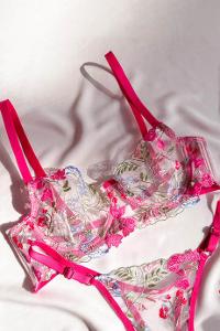 Very Colorful-en Cotton Fabric Underwire Unsupport 