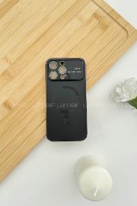 Lamelif iPhone 14 Pro Max Kamera Korumalı Telefon Kılıfı Siyah Renk