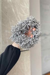 Light Grey Combed Fabric Straight 