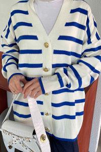 Saxe V Neck Long Arm Knitwear Cardigan