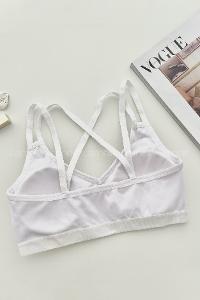 Lamelif Arkadan Çapraz Askılı Pedli Sporcu Sütyen