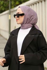 Lamelif Cotton Line Şal Leylak